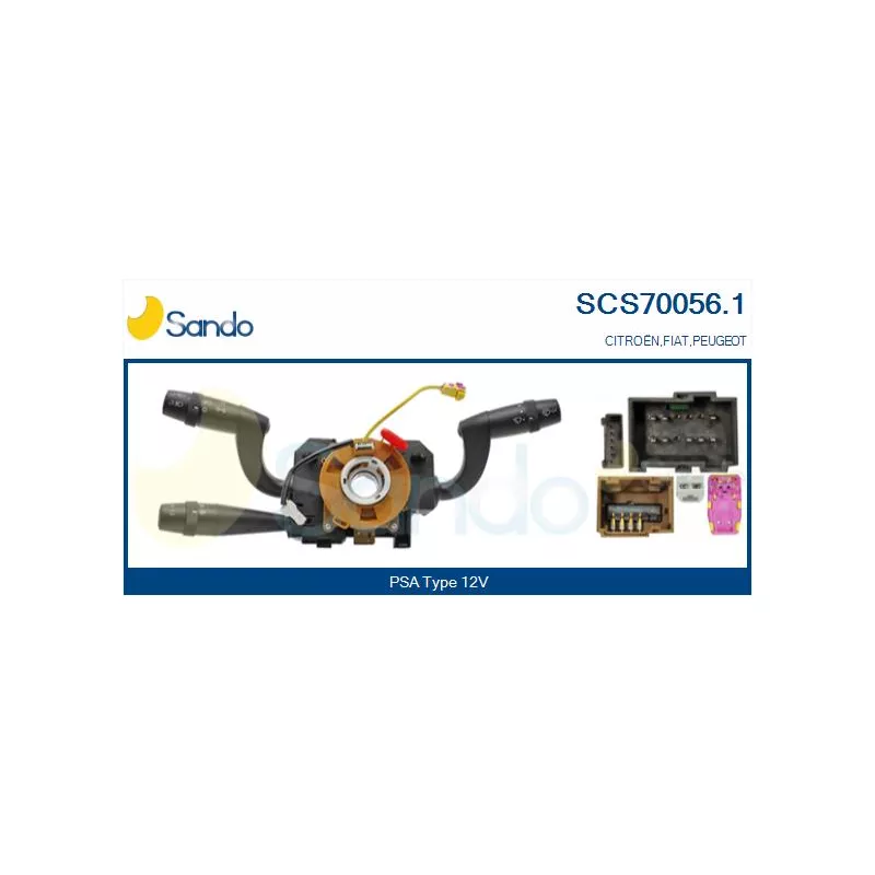 Commutateur de colonne de direction SANDO SCS70056.1