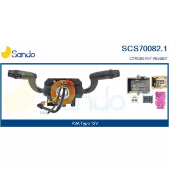 Commutateur de colonne de direction SANDO SCS70082.1