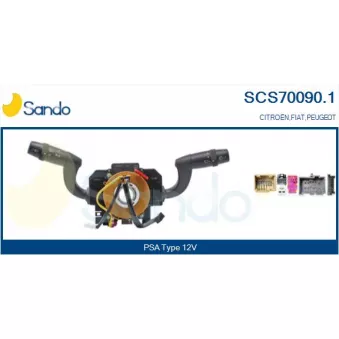 Commutateur de colonne de direction SANDO SCS70090.1