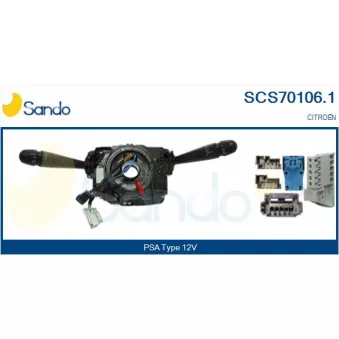 Commutateur de colonne de direction SANDO SCS70106.1