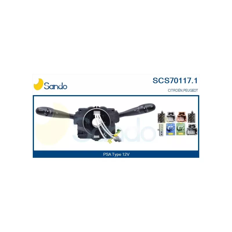 Commutateur de colonne de direction SANDO SCS70117.1