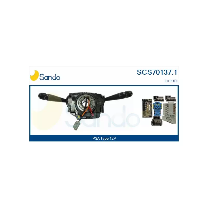 Commutateur de colonne de direction SANDO SCS70137.1