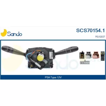 Commutateur de colonne de direction SANDO SCS70154.1