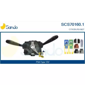 Commutateur de colonne de direction SANDO SCS70160.1