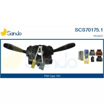 Commutateur de colonne de direction SANDO SCS70175.1