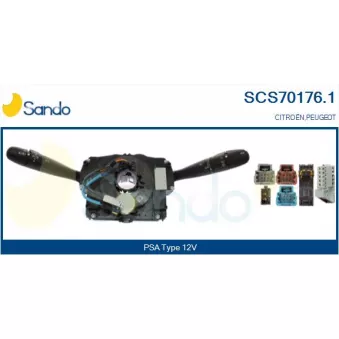 Commutateur de colonne de direction SANDO SCS70176.1