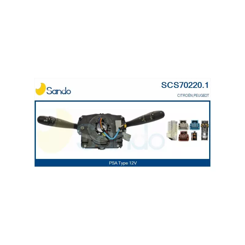 Commutateur de colonne de direction SANDO SCS70220.1