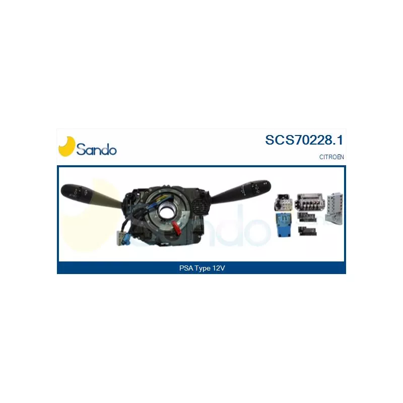 Commutateur de colonne de direction SANDO SCS70228.1
