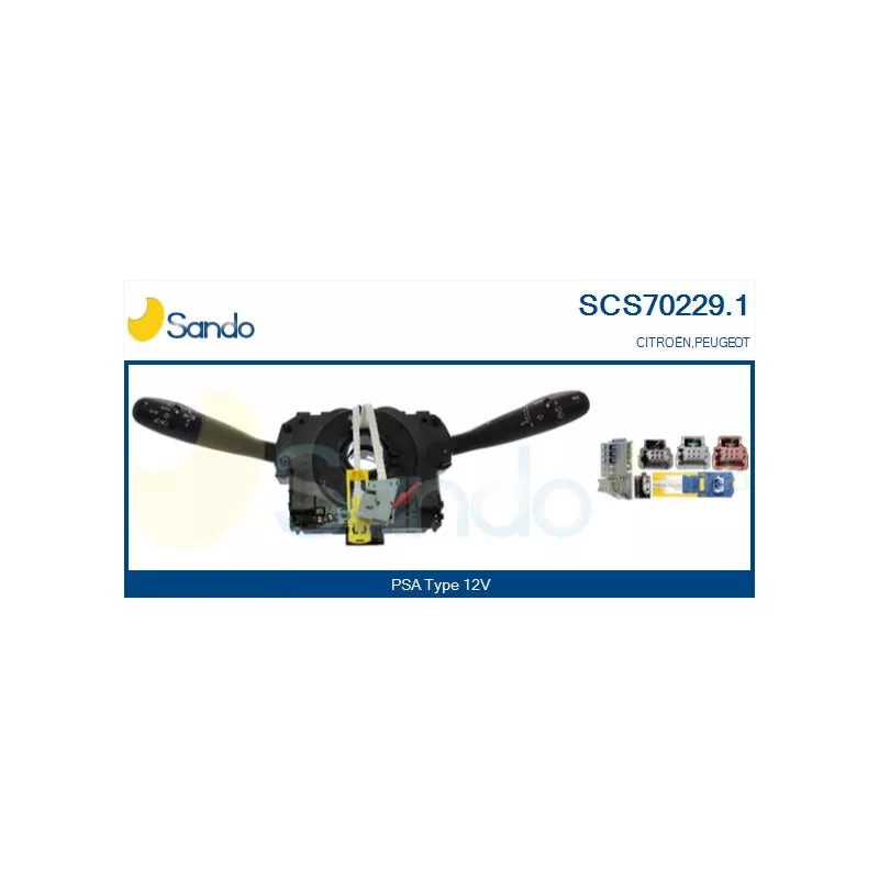 Commutateur de colonne de direction SANDO SCS70229.1
