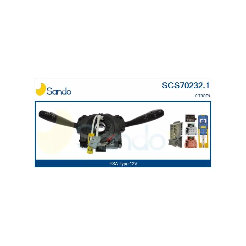 Commutateur de colonne de direction SANDO SCS70232.1