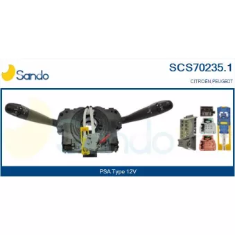 Commutateur de colonne de direction SANDO SCS70235.1