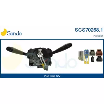 Commutateur de colonne de direction SANDO SCS70268.1