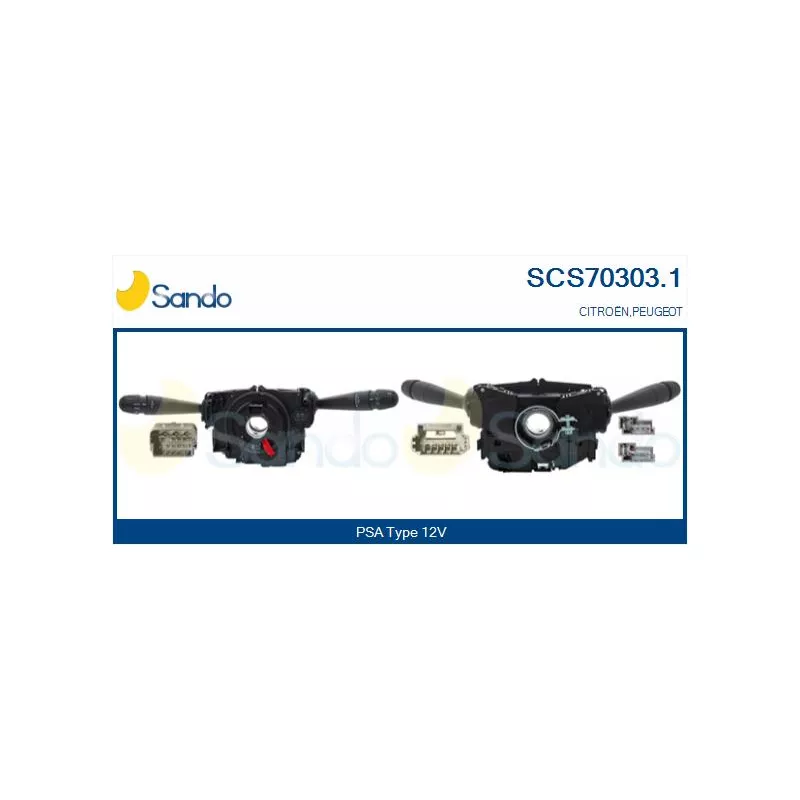 Commutateur de colonne de direction SANDO SCS70303.1