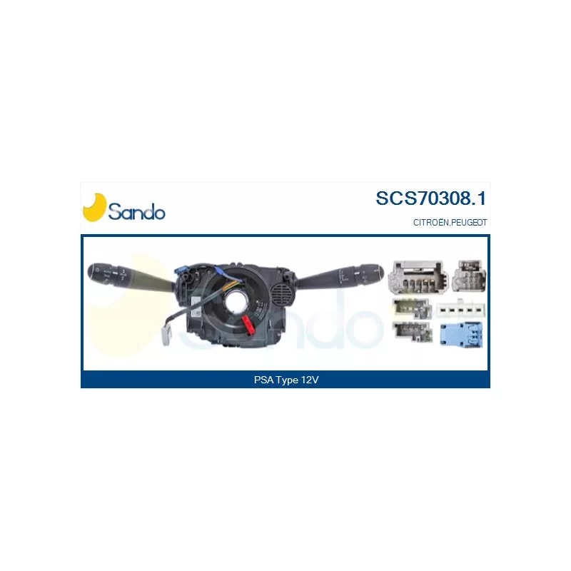Commutateur de colonne de direction SANDO SCS70308.1