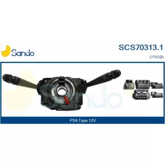 Commutateur de colonne de direction SANDO SCS70313.1