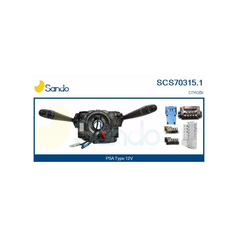 Commutateur de colonne de direction SANDO SCS70315.1