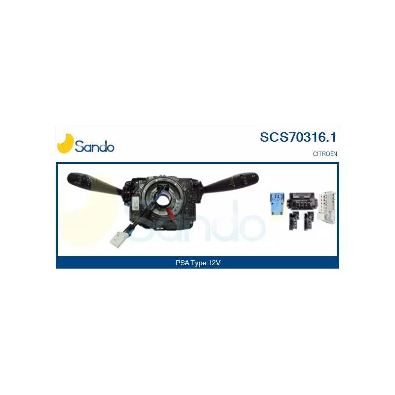 Commutateur de colonne de direction SANDO SCS70316.1