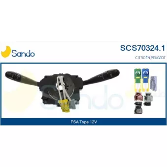 Commutateur de colonne de direction SANDO SCS70324.1