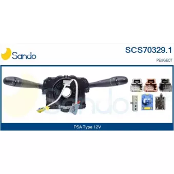 Commutateur de colonne de direction SANDO SCS70329.1