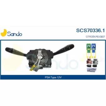 Commutateur de colonne de direction SANDO SCS70336.1
