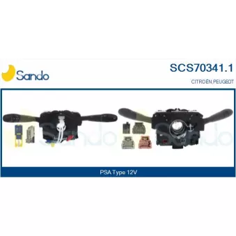 Commutateur de colonne de direction SANDO SCS70341.1
