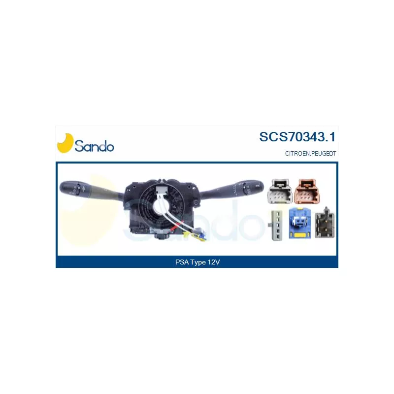 Commutateur de colonne de direction SANDO SCS70343.1