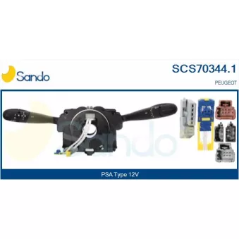 Commutateur de colonne de direction SANDO SCS70344.1