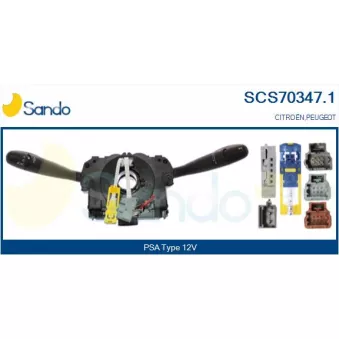 Commutateur de colonne de direction SANDO SCS70347.1