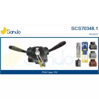 Commutateur de colonne de direction SANDO SCS70348.1