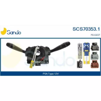 Commutateur de colonne de direction SANDO SCS70353.1