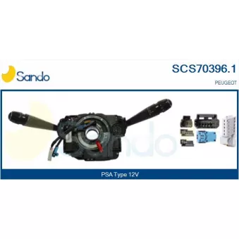 Commutateur de colonne de direction SANDO SCS70396.1
