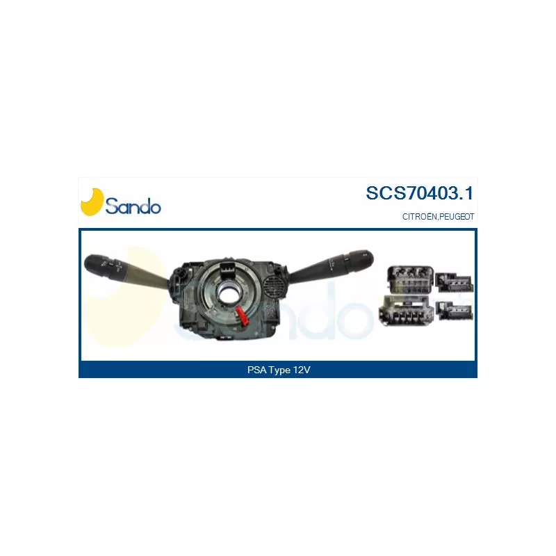 Commutateur de colonne de direction SANDO SCS70403.1