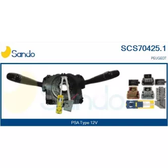 Commutateur de colonne de direction SANDO SCS70425.1