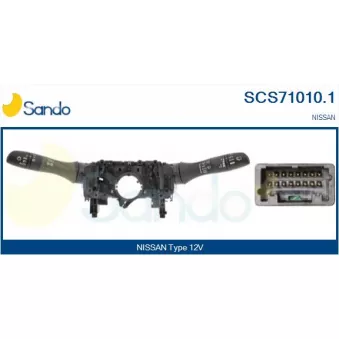 Commutateur de colonne de direction SANDO SCS71010.1