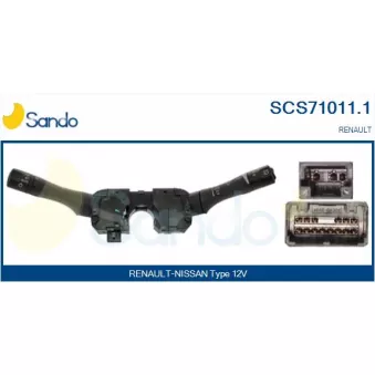 Commutateur de colonne de direction SANDO SCS71011.1