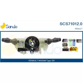 Commutateur de colonne de direction SANDO SCS71012.0