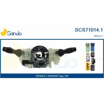 Commutateur de colonne de direction SANDO SCS71014.1