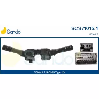 Commutateur de colonne de direction SANDO SCS71015.1