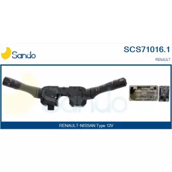 Commutateur de colonne de direction SANDO SCS71016.1