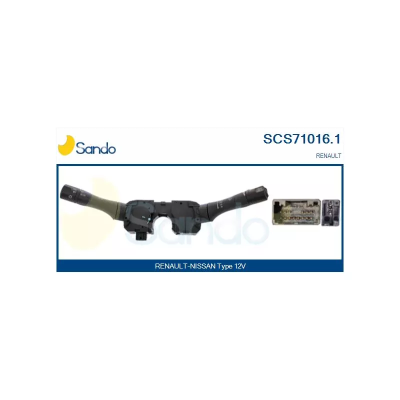 Commutateur de colonne de direction SANDO SCS71016.1