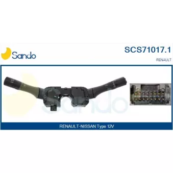 Commutateur de colonne de direction SANDO SCS71017.1