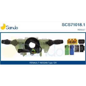 Commutateur de colonne de direction SANDO