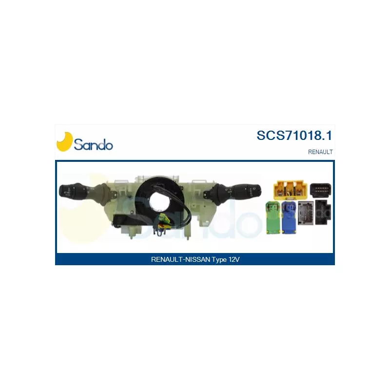 Commutateur de colonne de direction SANDO SCS71018.1