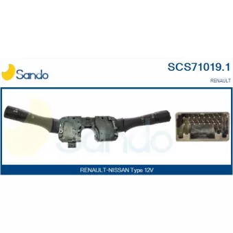 Commutateur de colonne de direction SANDO SCS71019.1