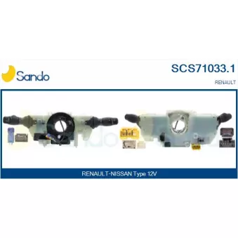 Commutateur de colonne de direction SANDO SCS71033.1