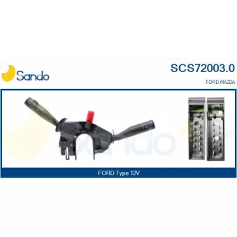 Commutateur de colonne de direction SANDO SCS72003.0