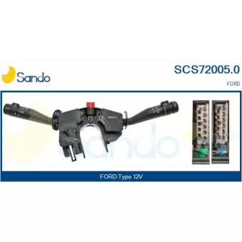 Commutateur de colonne de direction SANDO SCS72005.0