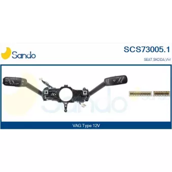 Commutateur de colonne de direction SANDO SCS73005.1