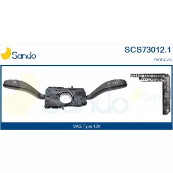 Commutateur de colonne de direction SANDO SCS73012.1
