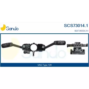 Commutateur de colonne de direction SANDO SCS73014.1